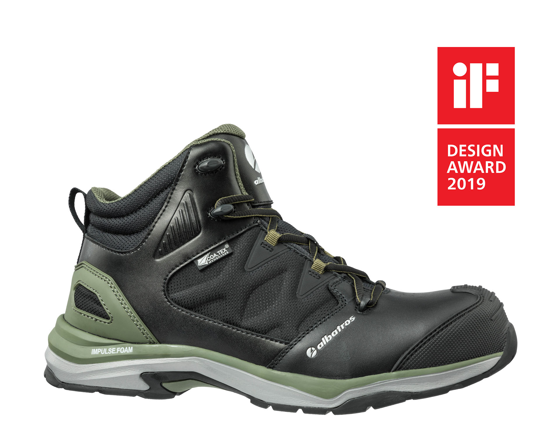 ULTRATRAIL CTX MID|ALBATROS Sicherheitsschuhe S3 ESD | ISM Store