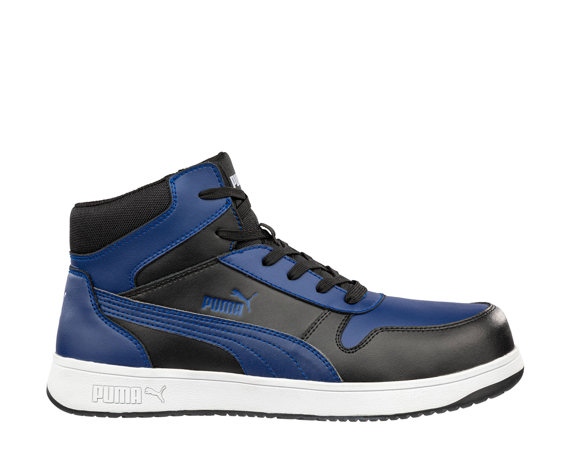 Store ISM BLUE/BLK | S3L ESD Sicherheitsschuhe SAFETY MID|PUMA FRONTCOURT