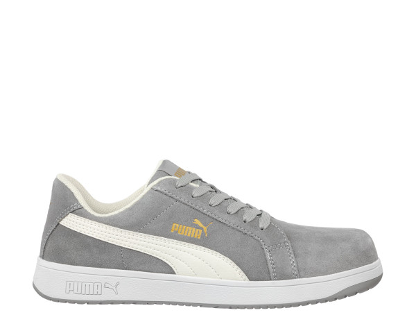 ICONIC SUEDE GREY LOW