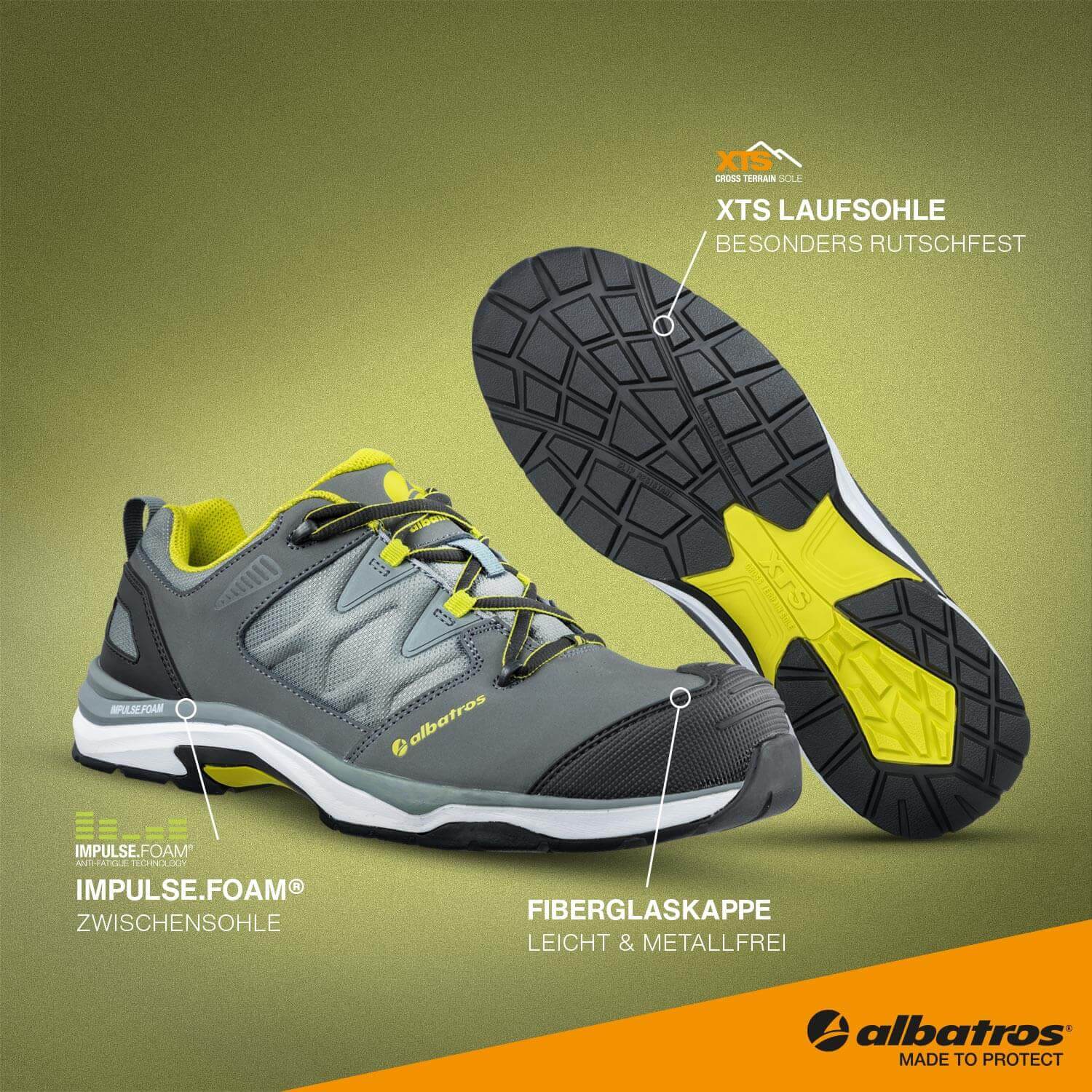 Sicherheitsschuhe Store ULTRATRAIL ESD | S3 LOW|ALBATROS ISM