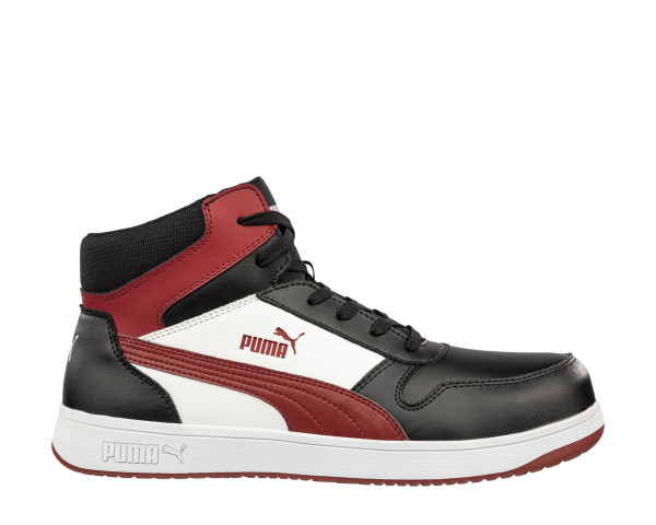 FRONTCOURT BLK/WHT/RED MID